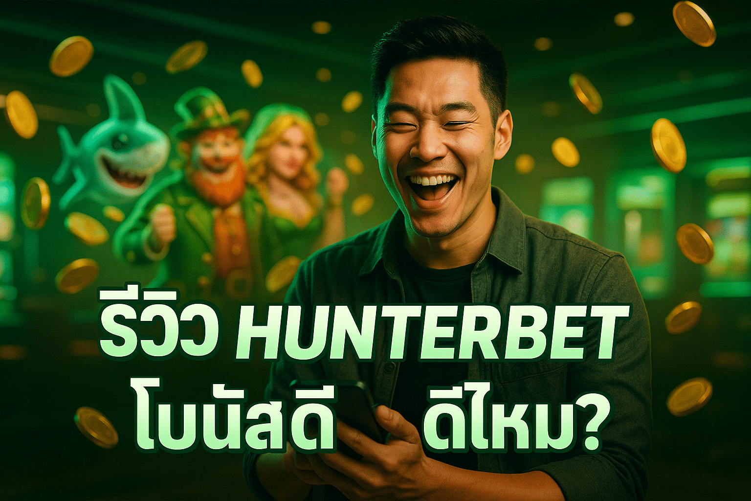 รีวิว HUNTERBET โบนัสดี ดีไหม?