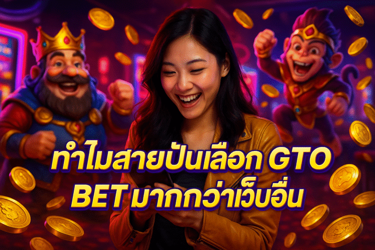 ทำไมสายปั่นเลือก GTO BET มากกว่าเว็บอื่น