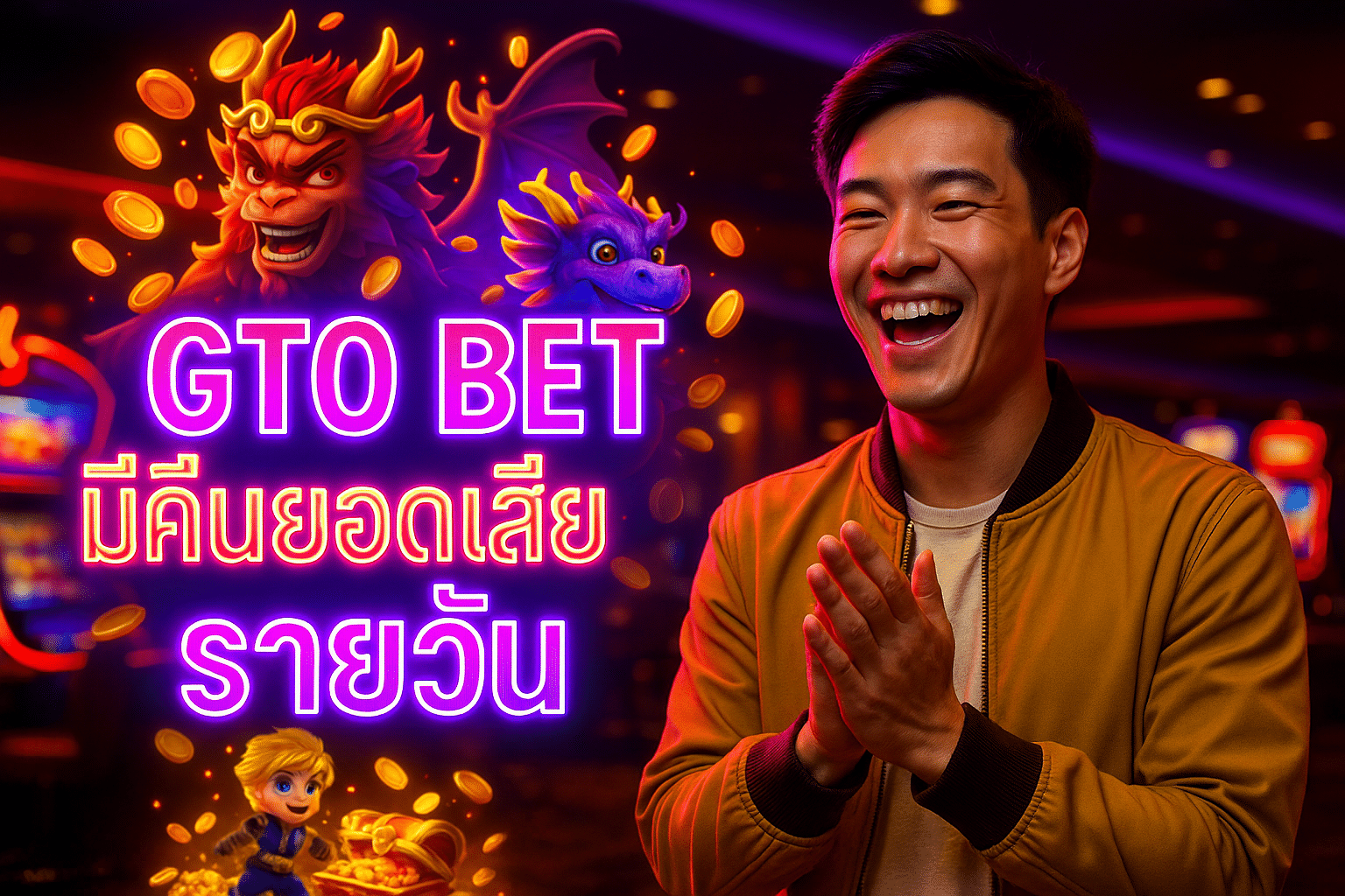 GTO BET มีคืนยอดเสียรายวัน