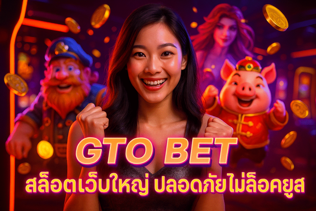 GTO BET สล็อตเว็บใหญ่ ปลอดภัย ไม่ล็อคยูส